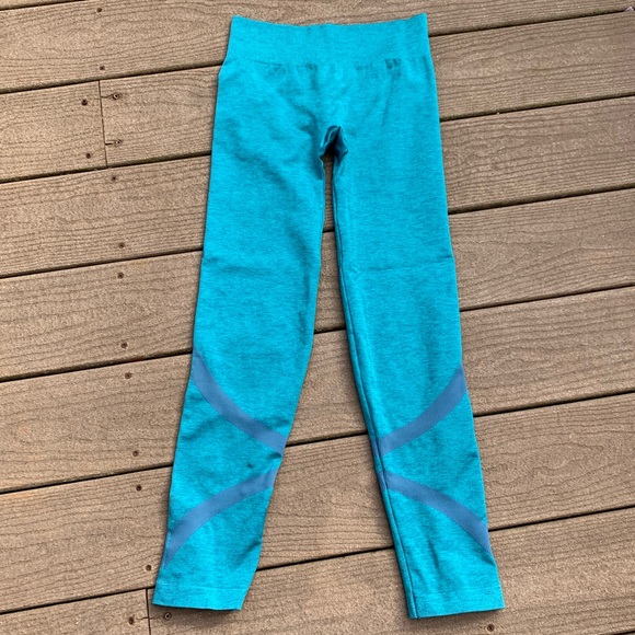 Pliē Heathered Seamless Compression Legging Large - Picture 4 of 8